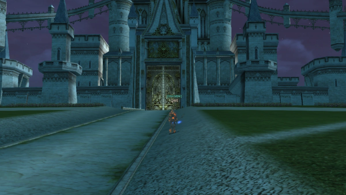 Castle siege environment on Mirage World