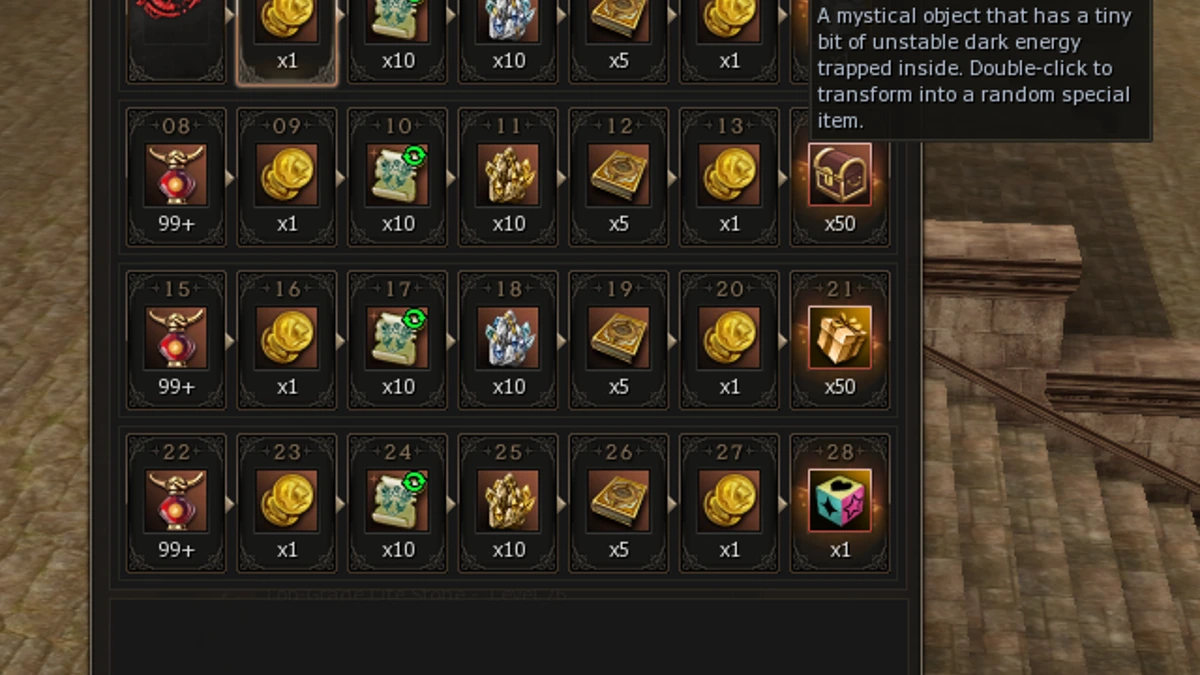 Coffer of Shadows reward